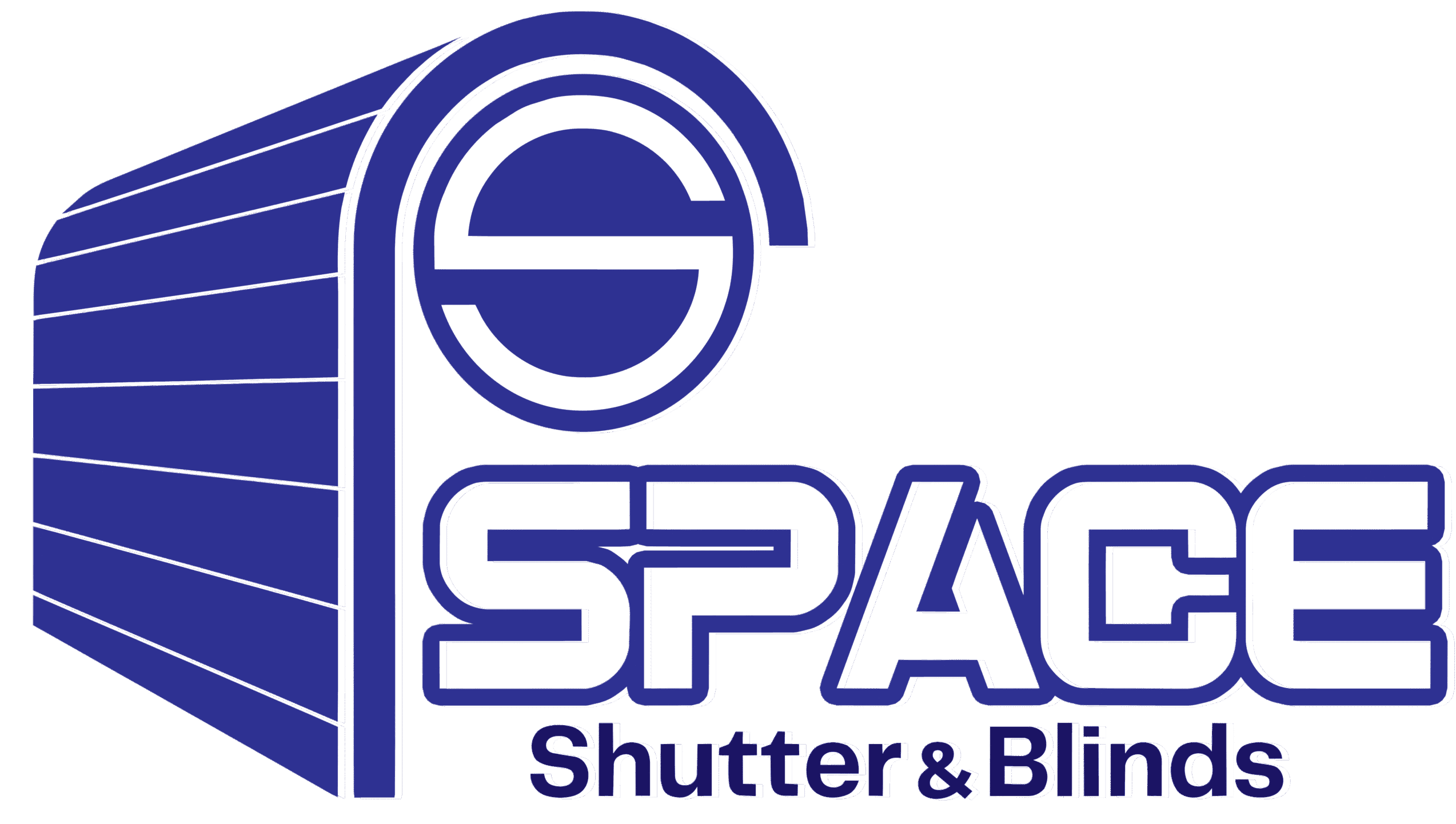 Logo for Escape Shutters & Blinds: a blue shutter arc with a circular motif paired with bold blue 'Escape' text.